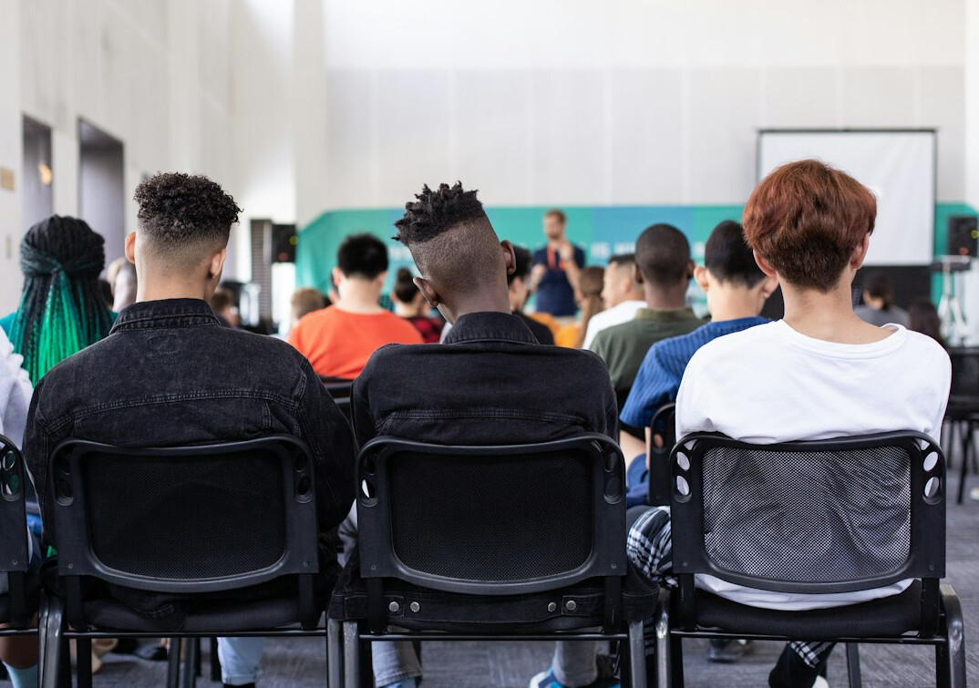 students in classroom
